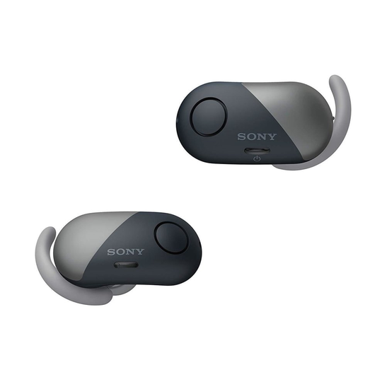 Sony WF-SP700N Wireless Noise-Cancelling Headphones- Black | Bluetooth Earphones