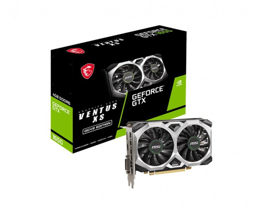 MSI GeForce GTX 1650 D6 VENTUS XS OCV2 4GB Graphics Card