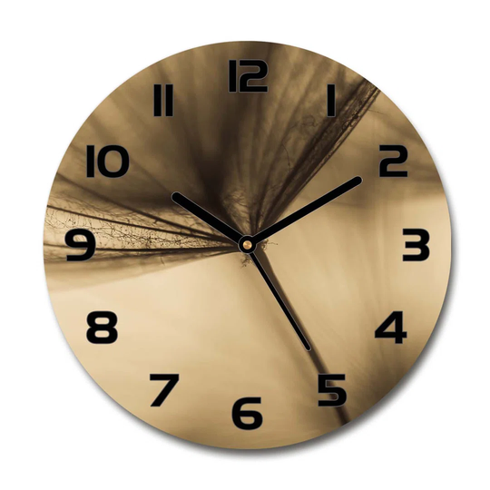 Decoration Picture Art Modern Kitchen Living Room The Dandelion Was Sown 30cm Silent Wall Clock