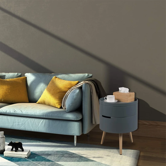 Riey 2 Drawer Bedside Table