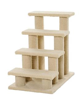 Pawhut Pet Stairs Ramp Cat Tree Ladder