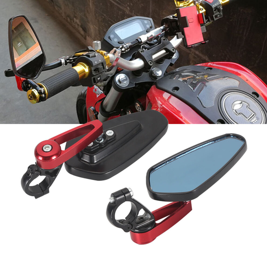 Pair of Motorcycle Motorbike Rearview Mirrors