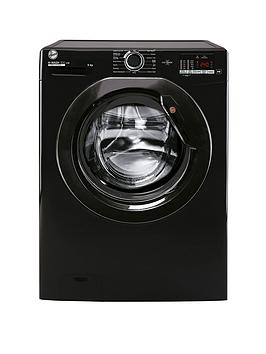 Hoover H-Wash 300 H3W492Dbbe 9Kg Load, 1400 Spin Freestanding Washing Machine - Black
