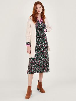Monsoon Belted Cable Cardigan