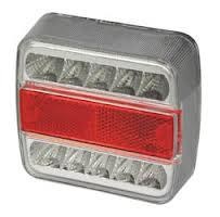 Tail Light 5 functions 10 LED 100x10x37mm 0413937