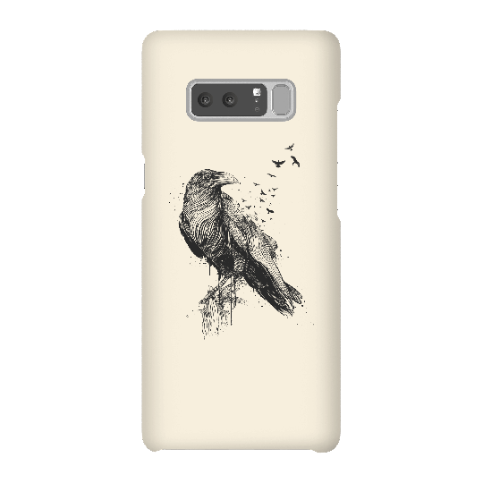Balazs Solti Birds Flying Phone Case for iPhone and Android - Samsung Note 8 - Snap Case - Gloss