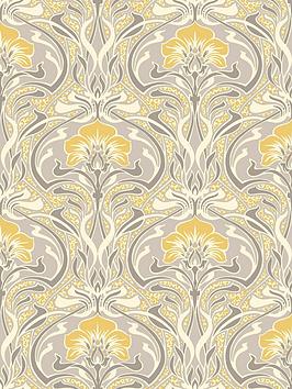 Fine Décor Flora Nouveau - Yellow