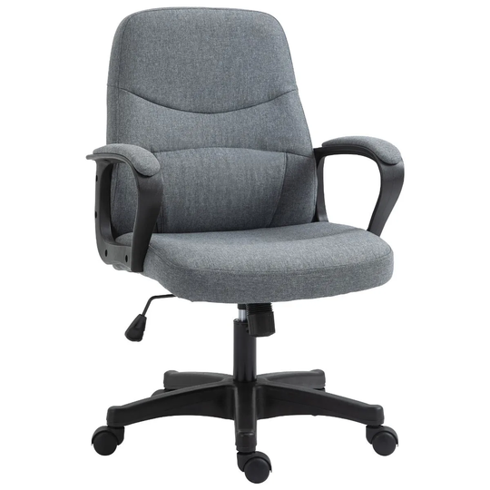Vinsetto Office Chair With Massage 360 Swivel Chairs Adjustable Height Grey