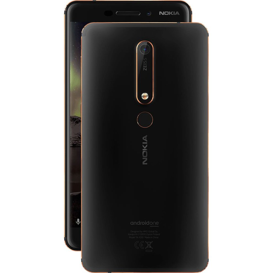 (Unlocked, Black) Nokia 6.1 Single Sim | 32GB | 3GB RAM
