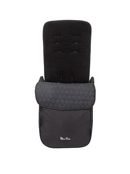 Silver Cross Pop Footmuff Black