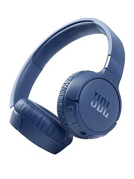 Jbl Tune 660Nc, On-Ear Wireless Noise Cancelling Headphones, Bluetooth, On-Earcup Controls, Blue