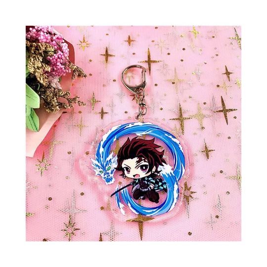 (#15) Demon Slayer: Kimetsu no Yaiba Keychain Pendant Anime
