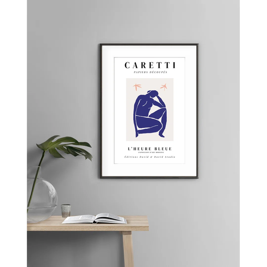 L'Heure Bleue 1 - Picture Frame Graphic Art Print on Paper