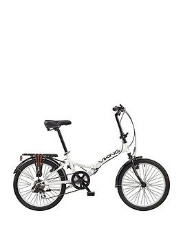 Viking Metropolis 20 Inch Wheel 6 Speed Folding Bike White