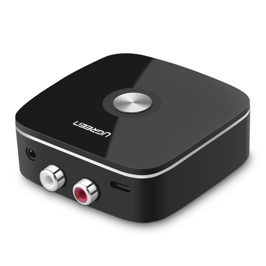 UGREEN Bluetooth Receiver, A2DP Bluetooth 4.1 Adapter Wireless Audio Music Adapter with 3.5mm Aux stereo jack and 2RCA Audio Output for Echo Dot,...