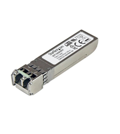 StarTech 10 Gigabit Fiber SFP+ Transceiver Module 10GBase-SR, MM LC, MSA Compliant (300m)