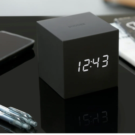Modern Digital Electric Alarm Tabletop Clock