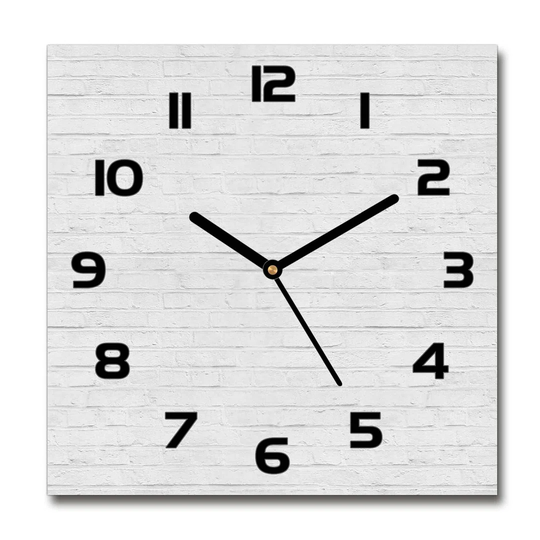 Jowan Brick Wall Silent Wall Clock