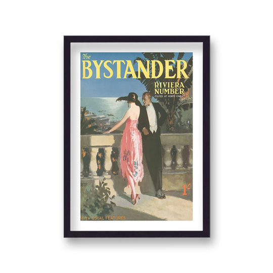 Vintage Publication Print The Bystander Riviera Number Monte Carlo
