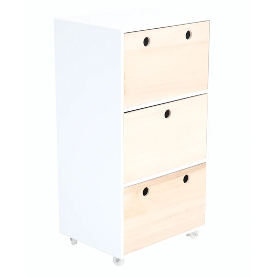 Manette 3 Drawer Bedside Table