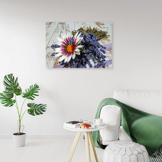 Canvas Print, Colorful Flowers