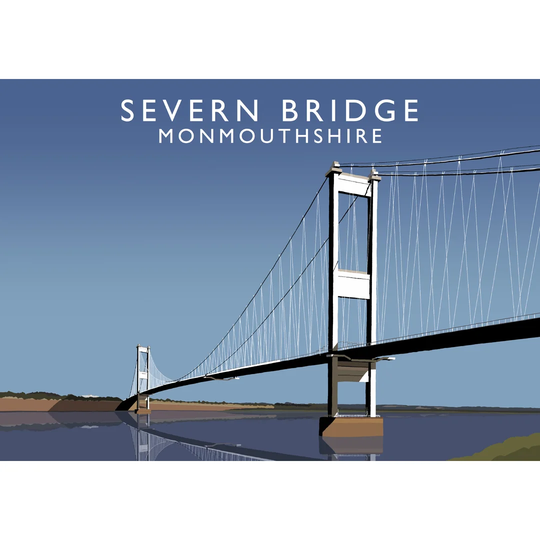 Severn Bridge by Richard O'Neil - Graphic Art Print on Paper