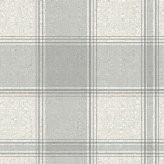 Belgravia Decor Giorgio Check Soft Silver/Cream Wallpaper