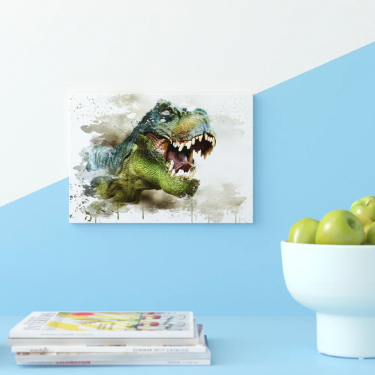 'Tyrannosaurus Rex Dinosaur' Graphic Art Print Poster