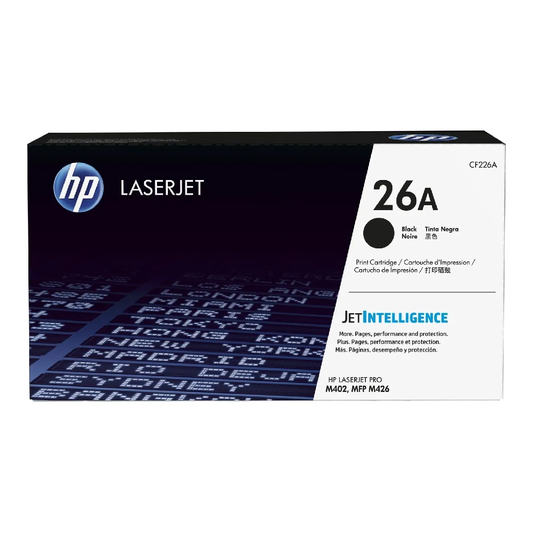 HP 26A Black Original LaserJet Toner Cartridge