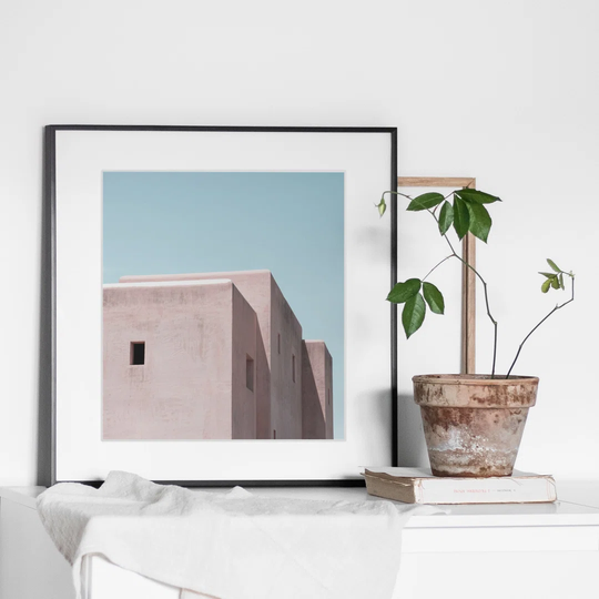 Minimal Ibiza - Picture Frame Photograph Print on Paper