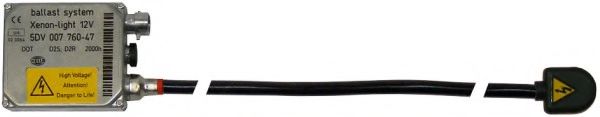 Light Electronic gear system 5DV007760-477 by Hella