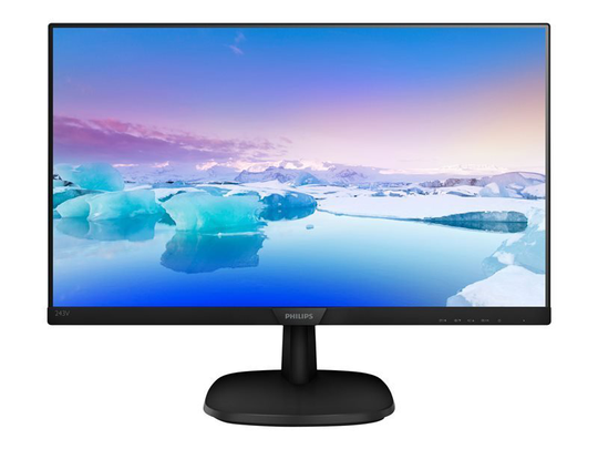 Philips 243V7QJABF 24'' Full HD IPS Monitor, 60Hz, 4ms, HDMI, VGA, DisplayPort, Speakers