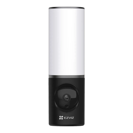 EZVIZ LC3 Single Light Full HD Outdoor Floodlight Security Camera - Black