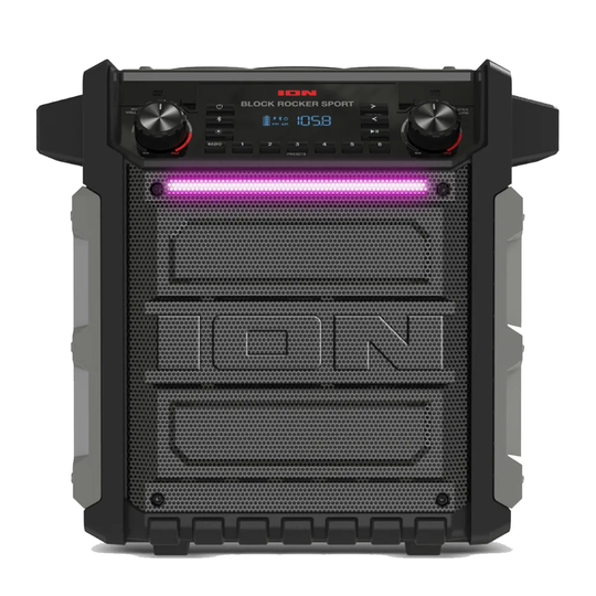 ION Block Rocker Sport Bluetooth Waterproof Speaker System