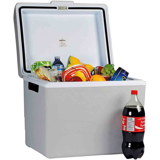 Koolatron P95 12V 42L Travelsaver Thermoelectric Iceless Cooler And Warmer - Grey