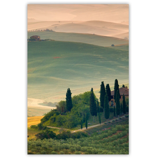 Canvas Print, Green Landscapes 16302