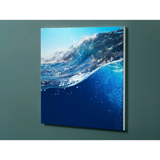 Notiz Motive Water Waves Magnetic Wall Mounted Cork Board