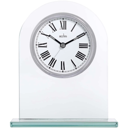 Acctim Adelaide Mantel Clock - Silver