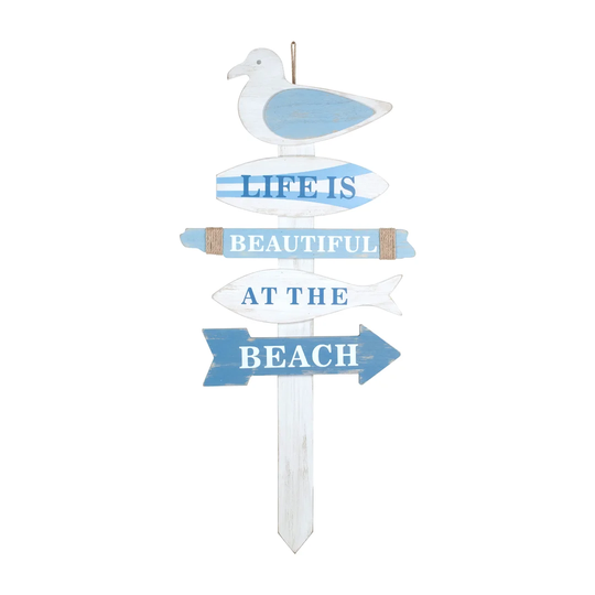 Seagull Post Wall Ornament