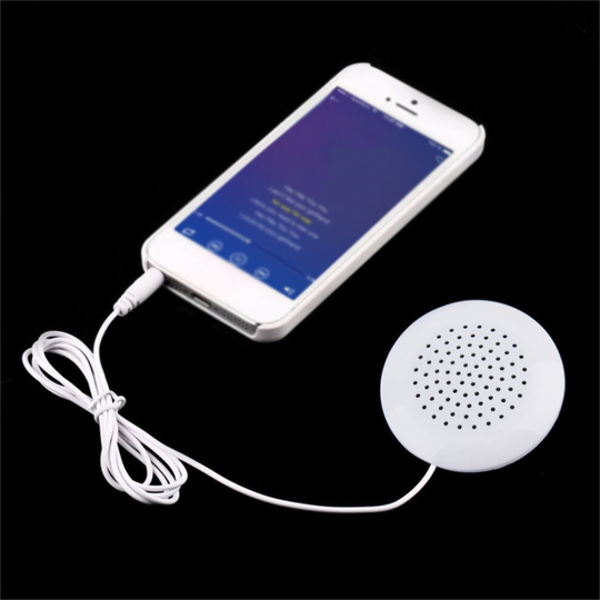 Mini Portable 3.5mm Pillow Speaker for Player High Quality Stereo Gift