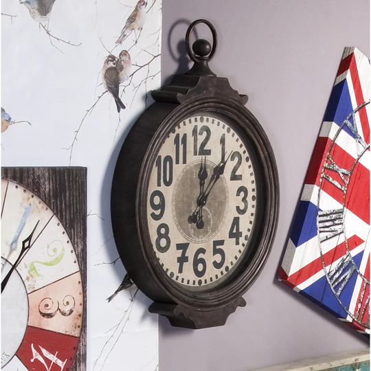 European Map 96cm Wall Clock