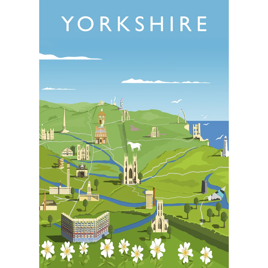 'Yorkshire' Graphic Art