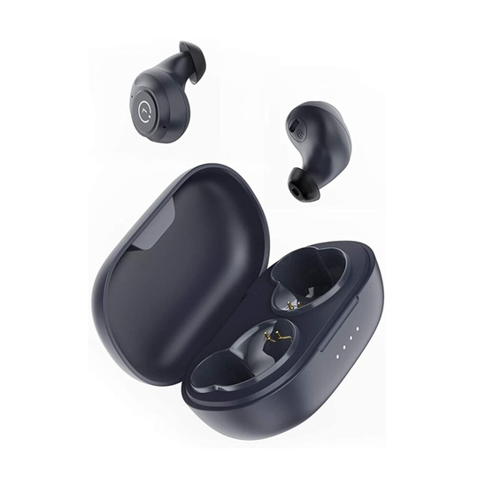 (Grey) ENACFIRE Wireless Headphones, E60 Wireless Earphones with Wireless Charging Case