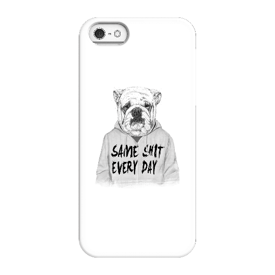 Balazs Solti Same Shit Every Day Phone Case for iPhone and Android - iPhone 5/5s - Snap Case - Matte
