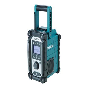 Makita DMR107 Jobsite Radio with LCD Screen - Black / Blue