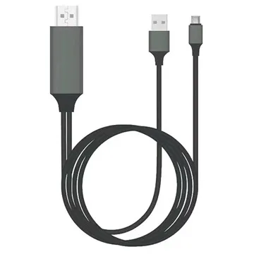 Universal Type-C to HDMI Adapter - 2m - Black