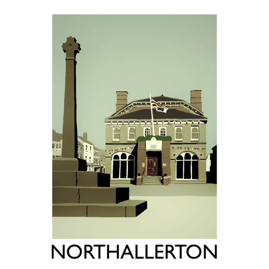 'Northallerton 5' Graphic Art