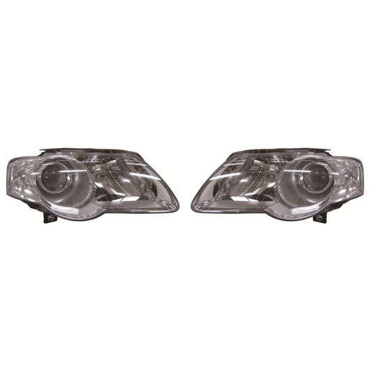 VW Passat Mk6 B6 Saloon 6/2005-3/2011 Valeo Headlights Lamps 1 Pair O/S & N/S