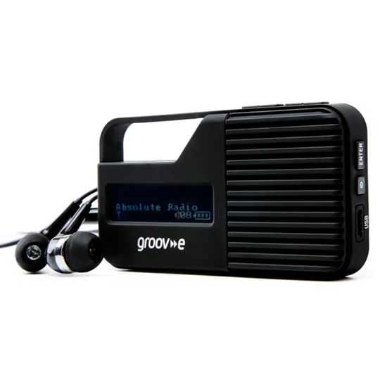 Groov-e Groove Rio DAB Radio - Black