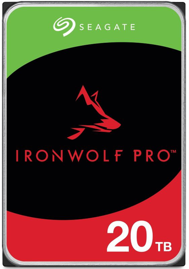 Seagate IronWolf PRO 20TB NAS Hard Drive 3.5" 7200RPM 256MB Cache (CMR)